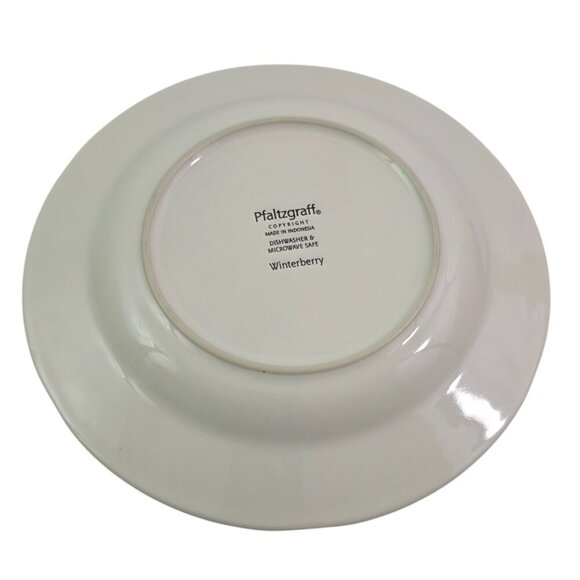 Pfaltzgraff Winterberry 8” Salad Luncheon Plates Holiday Christmas - Set of 4 - Picture 6 of 12